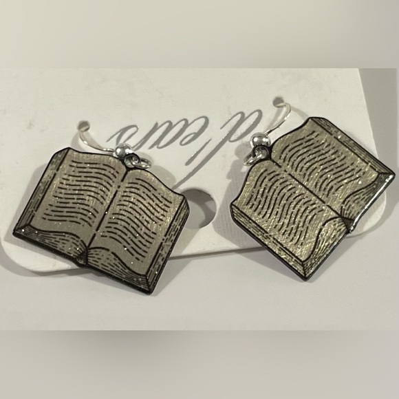 NEW D'ears Book Earrings - Picture 4 of 4